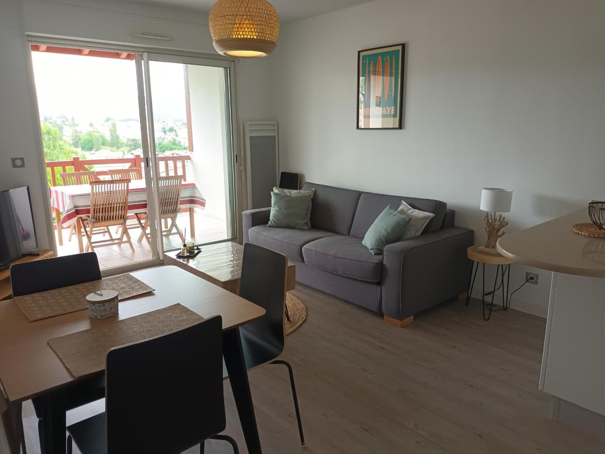 Appart. 2* A Hendaye, Proche Centre, Parking Privatif - Fr-1-239-777 Apartment Exterior photo